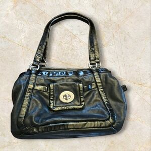 Coach Cricket Vintage 2009 Medium Black Satchel